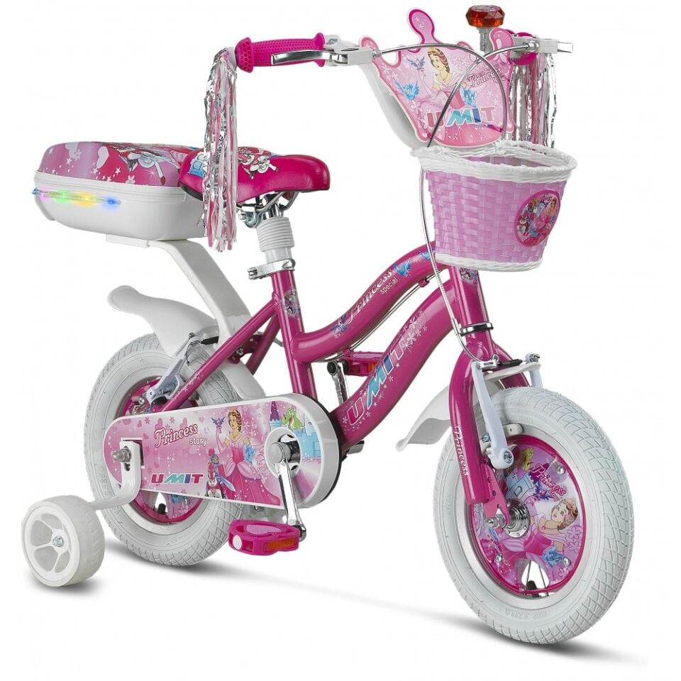 ÜMİT PRENSES 12 JANT ÇOCUK BİSİKLETİ-PEMBE (1208)