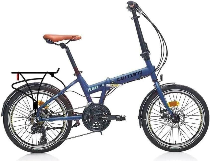 CARRARO FLEXİ 121D 21 VİTES MEKANİK DİSK KATLANIR BİSİKLET LACİVERT