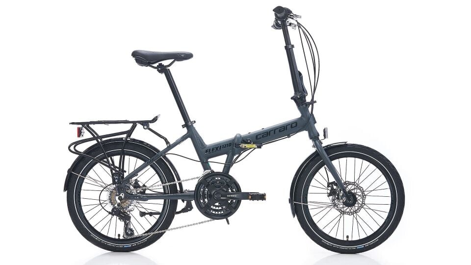 CARRARO FLEXİ 121D 21 VİTES MEKANİK DİSK KATLANIR BİSİKLET ANTRASİT