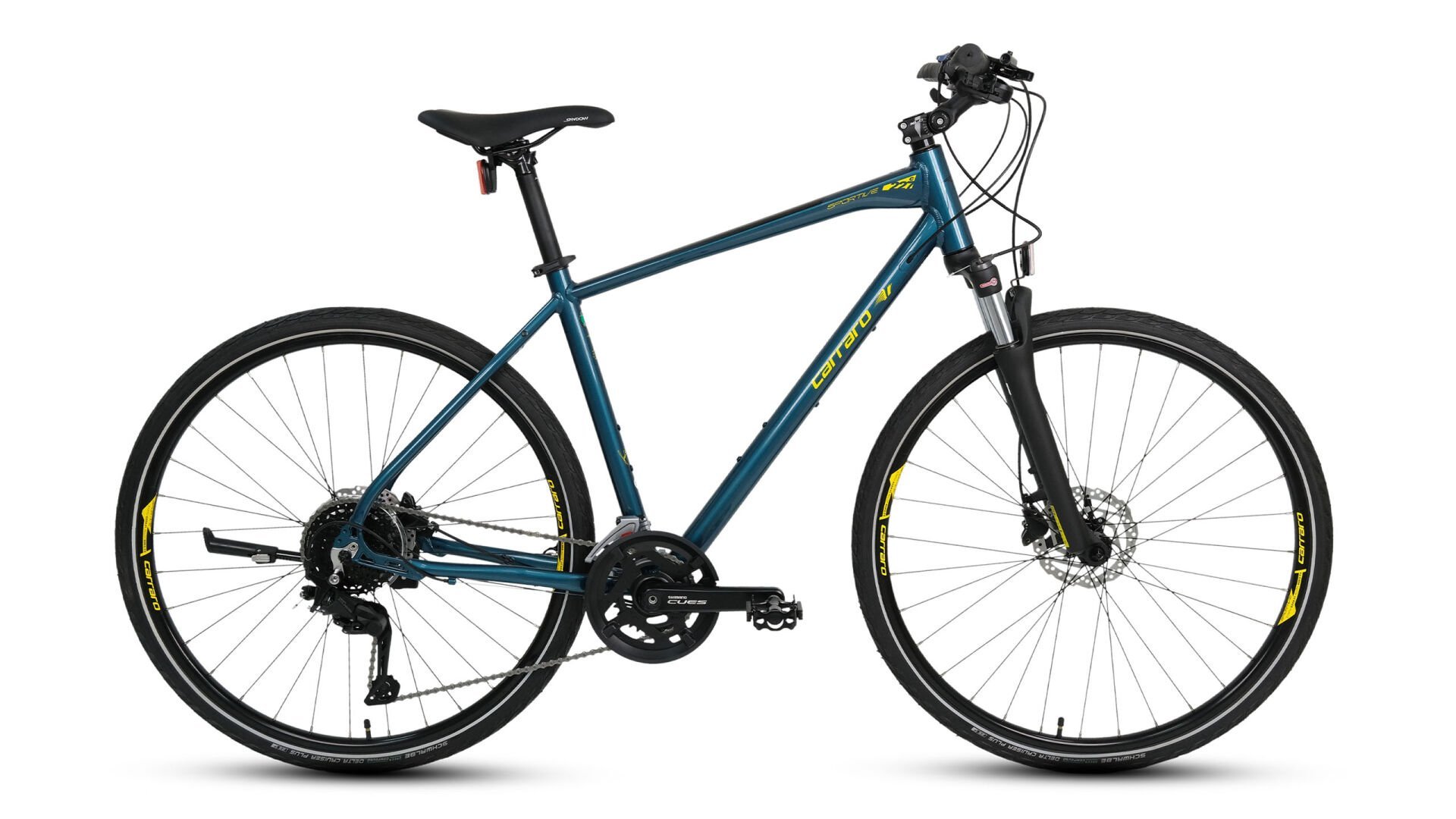 CARRARO SPORTİVE 227C 18 VİTES CUES SİSTEM 51 CM (L) ALÜMİNYUM KADRO HİDROLİK DİSK ŞEHİR BİSİKLETİ