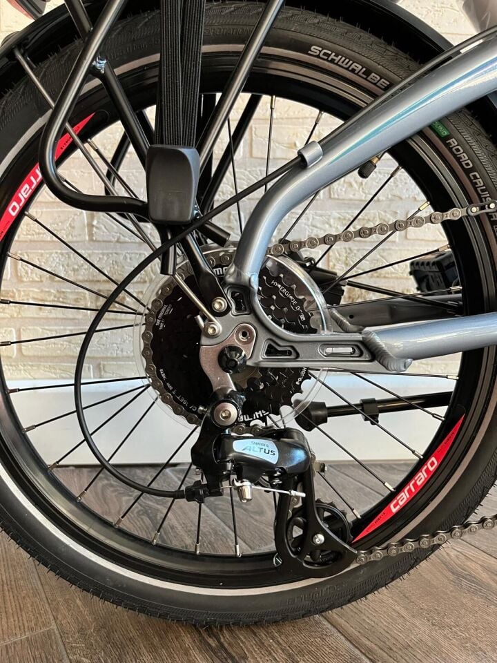 CARRARO FLEXİ 108 HD 8 VİTES ALTUS SET ALÜMİNYUM KADRO KATLANIR BİSİKLET