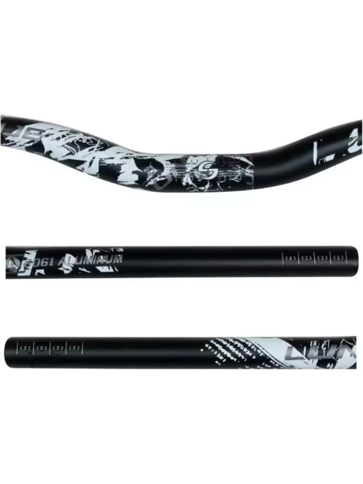 Lunje All Ride Açılı 78cm 9mm Gidon Siyah Renk 31.8mm