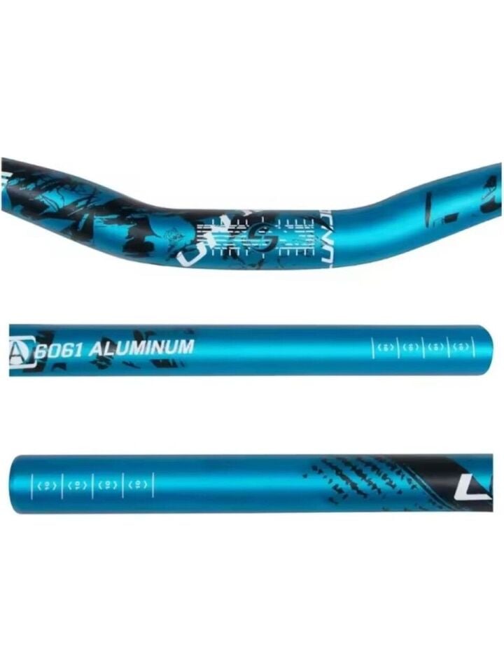 Lunje All Ride Açılı 78cm 9mm Gidon Mavi Renk 31.8mm