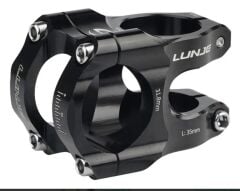 Lunje 31.8mm Alüminyum Dayanıklı Siyah Gidon Boğazı