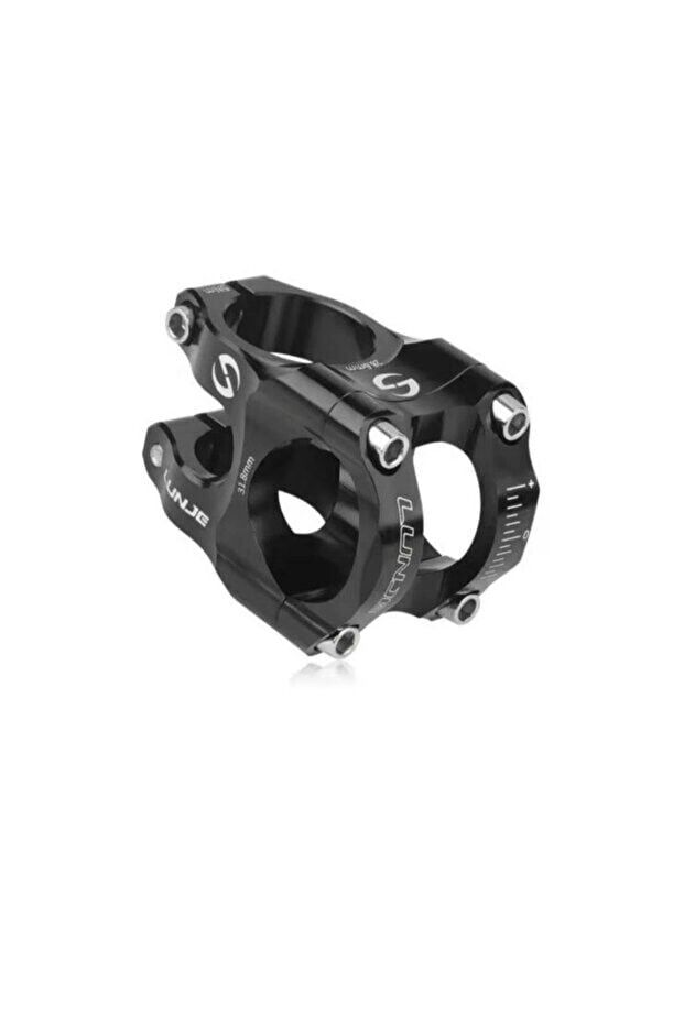 Lunje 31.8mm Alüminyum Dayanıklı Siyah Gidon Boğazı