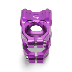 Lunje 31.8mm Alüminyum Dayanıklı Mor Gidon Boğazı