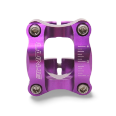 Lunje 31.8mm Alüminyum Dayanıklı Mor Gidon Boğazı