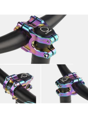 Lunje 31.8mm Alüminyum Dayanıklı Rainbow Gidon Boğazı