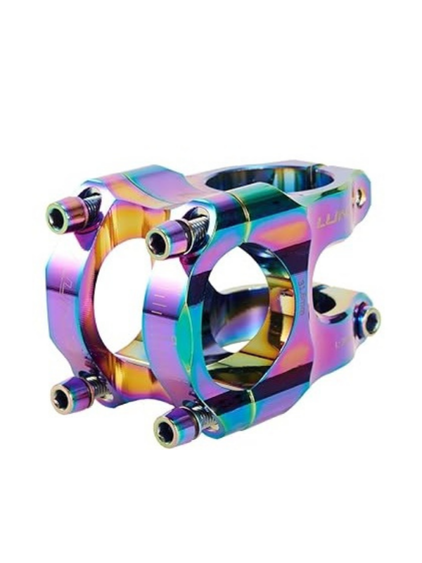 Lunje 31.8mm Alüminyum Dayanıklı Rainbow Gidon Boğazı