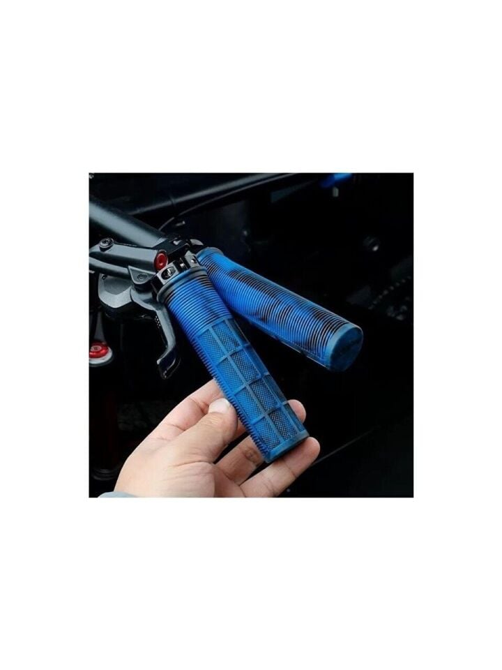 Yüzüklü Kaymaz Mavi Renkli Elcik 13CM Uzunluk 22MM İç Çap