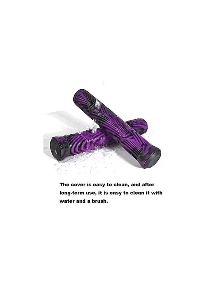 Uzun Mor Renkli Elcik 17CM Tıpalı Bisiklet Scooter Elciği Dirt Jump Elcik