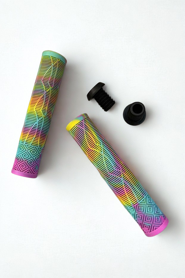 Uzun Çok Renkli Elcik 16CM Tıpalı Bisiklet Scooter Elciği Dirt Jump Elcik