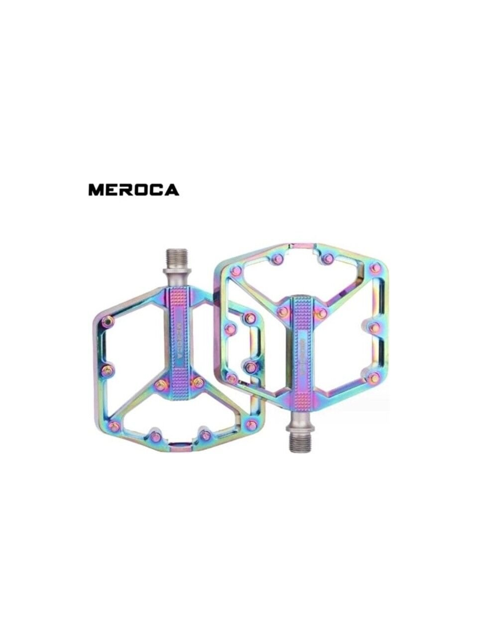 Meroca Alüminyum Rulmanlı Çivili Çok Renkli Rainbow Pedal