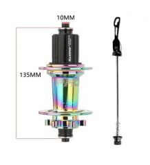 Hassans Pro 7 Yüksek Sesli Rainbow 32 Delik Vidalı Disk Uyumlu Arka Göbek