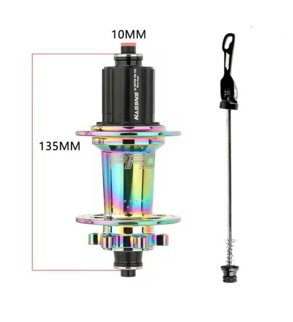 Hassans Pro 7 Yüksek Sesli Rainbow 32 Delik Vidalı Disk Uyumlu Arka Göbek