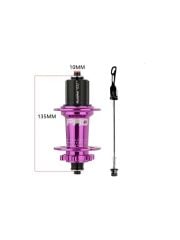 Hassans Pro 7 Yüksek Sesli Mor 32 Delik Vidalı Disk Uyumlu Arka Göbek(Kopya)