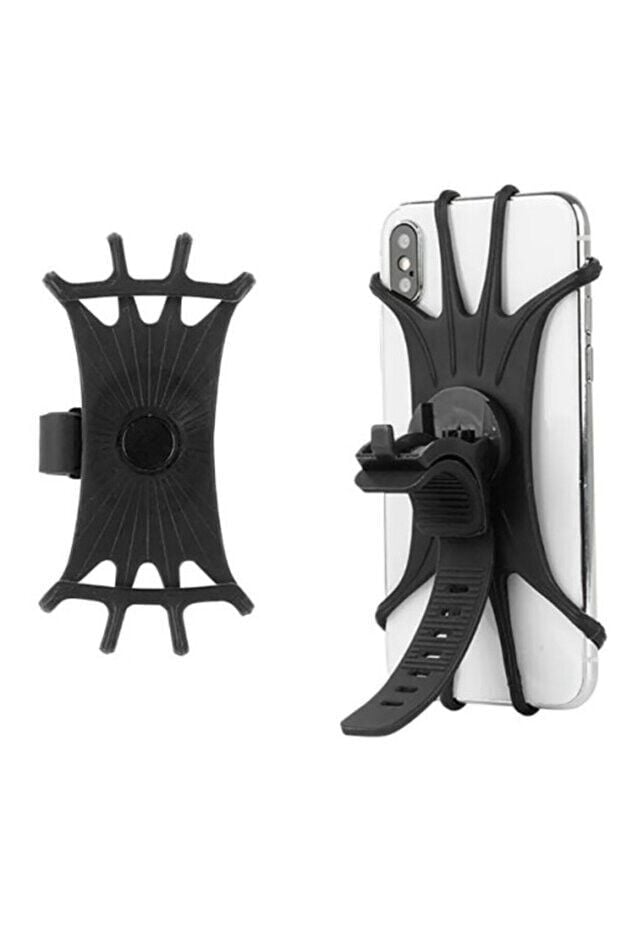 Silikon Esnek Bisiklet Telefon Tutucu