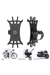 Silikon Esnek Bisiklet Telefon Tutucu