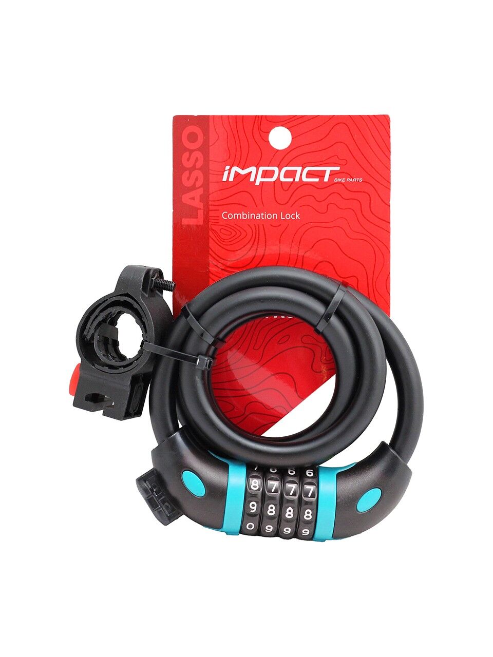 İmpact 12X1000 Şifreli Kilit 100CM Çelik Halat