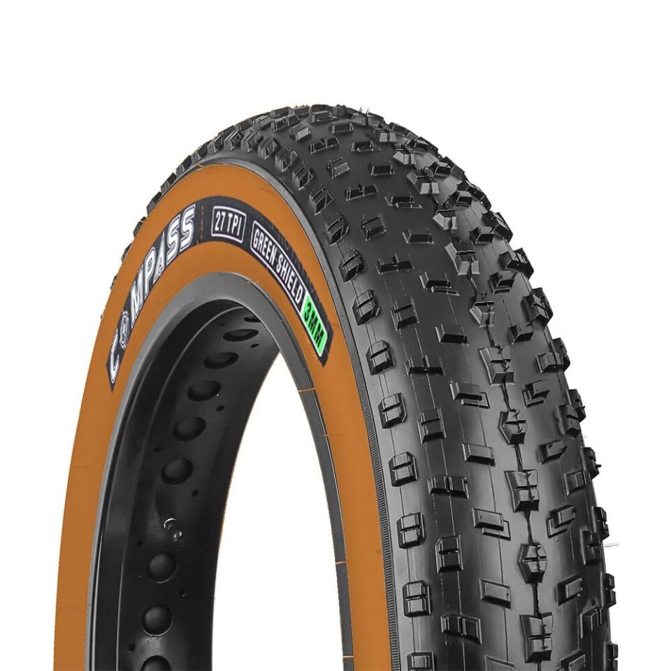 Compass Elektrikli Bisiklet Fat Bike 20x4.0 3mm Zırhlı