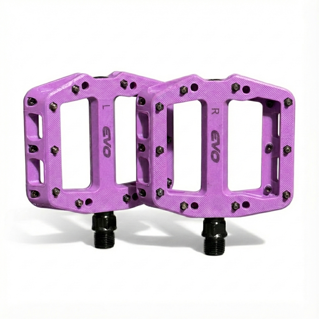 EVO ÇİVİLİ RULMANLI MTB BİSİKLET PEDALI MOR RENK