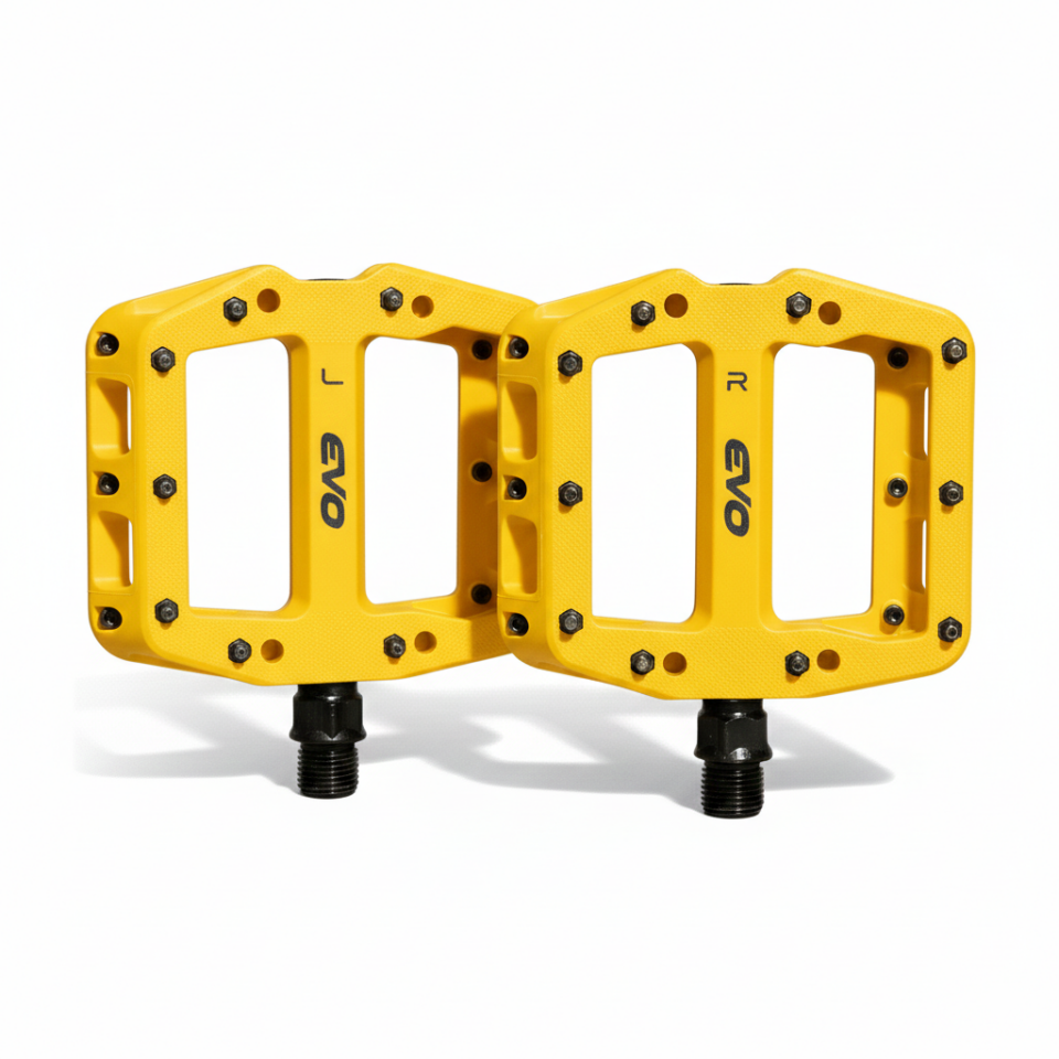 EVO ÇİVİLİ RULMANLI MTB BİSİKLET PEDALI SARI RENK